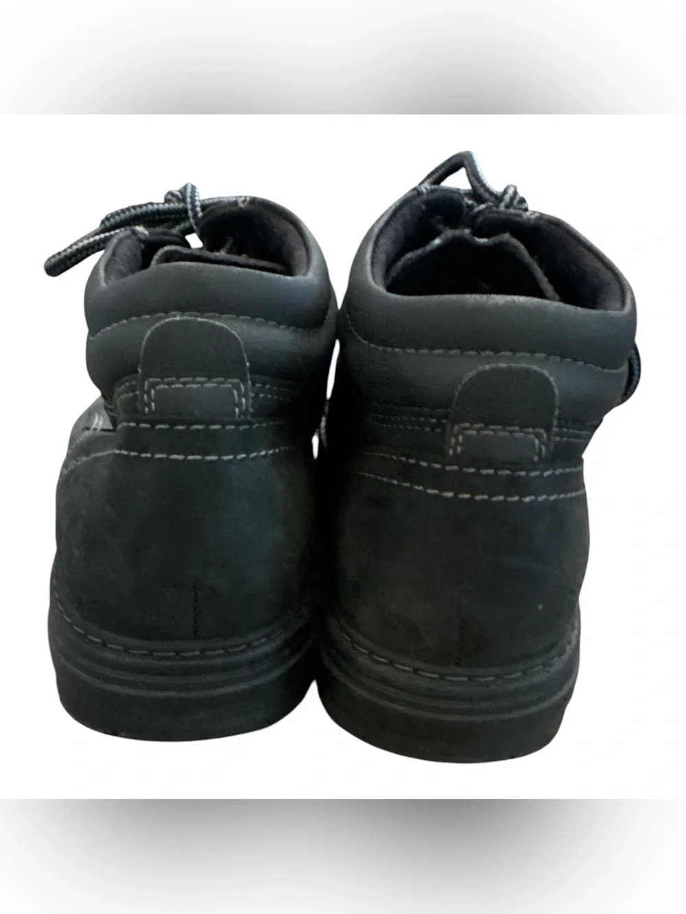 Rockport Trutech Hydro-Shield Waterproof Work Shoes Men’s Size 8.5 Charcoal Boot